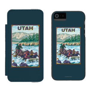 Fluss RaftingUtah Incipio Watson™ iPhone 5 Geldbörsen Hülle