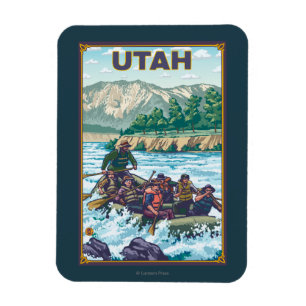 Fluss RaftingUtah Magnet