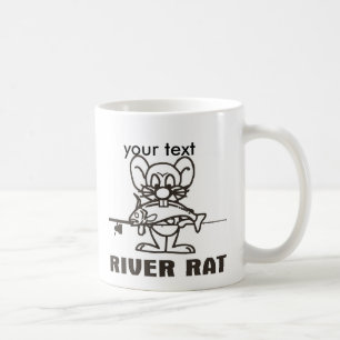 FLUSS-RATTEN-TASSE, Ihr Text Tasse