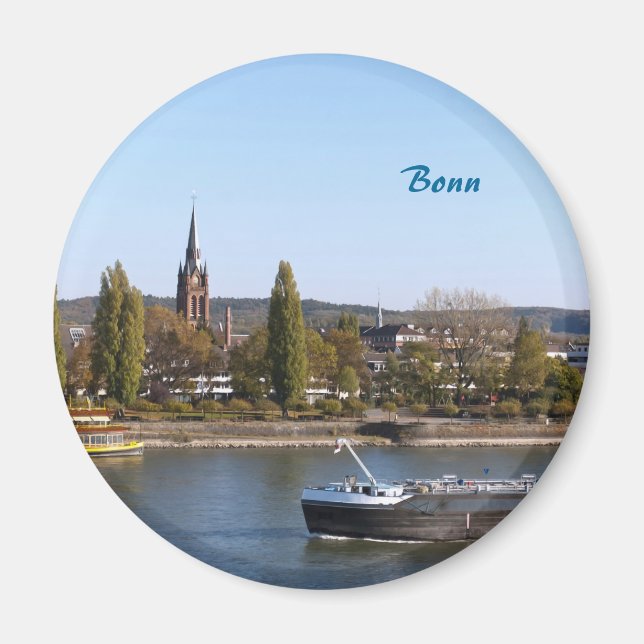 Fluss Rhein Magnet (Vorne)