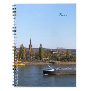 Fluss Rhein Notizblock
