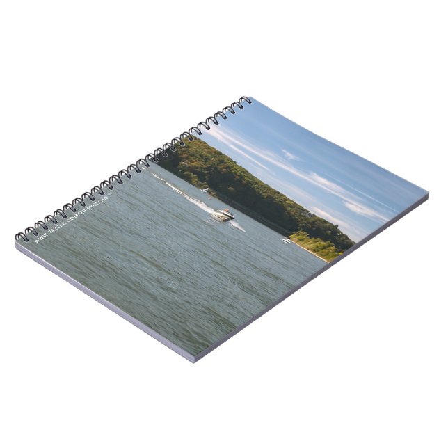 Fluss Rhein Notizblock (Linke Seite)