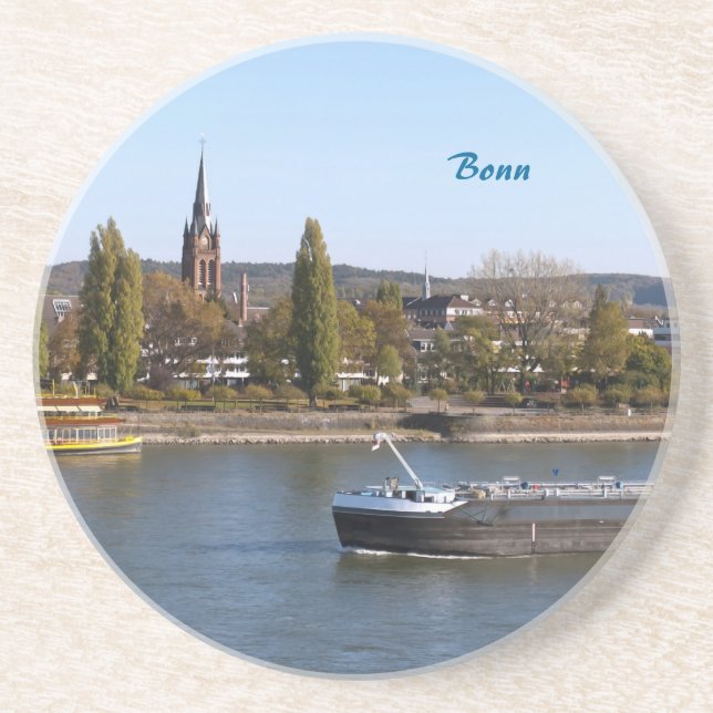 Fluss Rhein Untersetzer (Vorne)