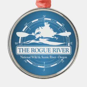 Fluss Rogue (KC2) Ornament Aus Metall