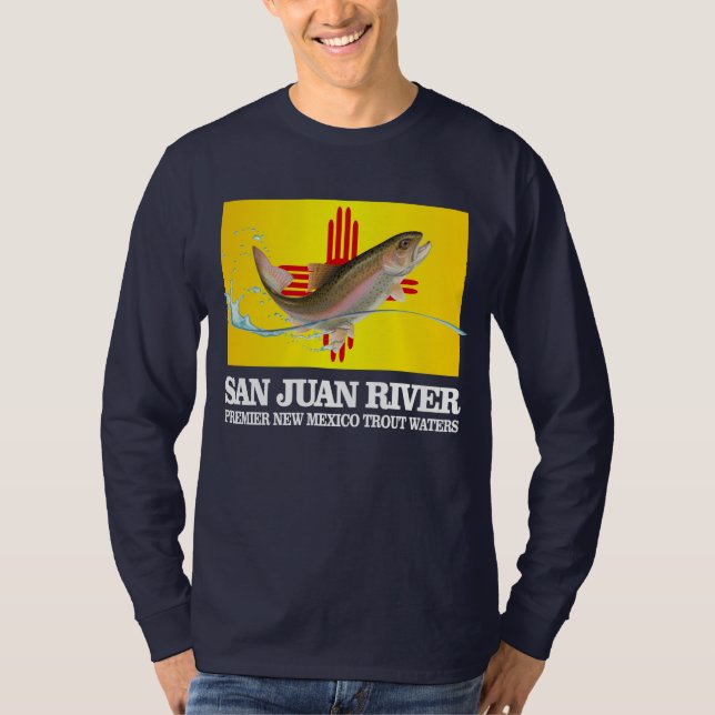 Fluss San Juan (Premier Trout Waters) T-Shirt (Vorderseite)