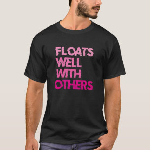 Fluss-Schlauchbootfahren passt gut zu anderen T-Shirt