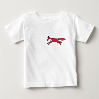 Fluss-Schulfox-Klasse, Säuglings-T - Shirt, weiß Baby T-shirt