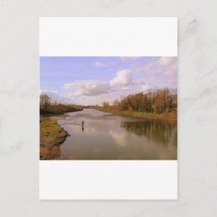 Fluss Shannon Postkarte