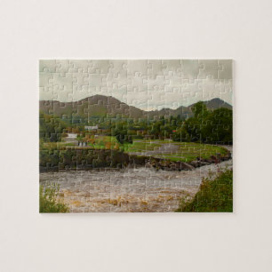 Fluss Sneem Kerry. Puzzle