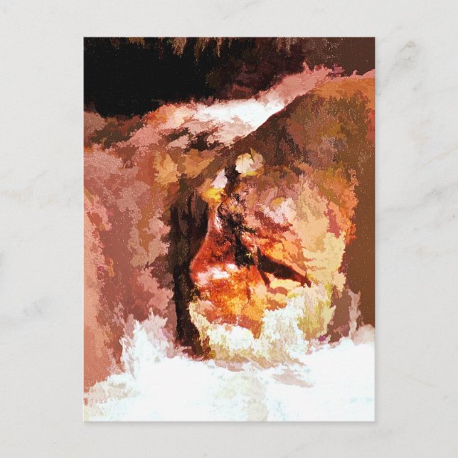 FLUSS SPIRIT POSTKARTE (Vorderseite)