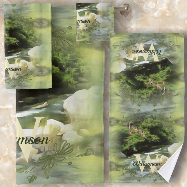 Fluss Süd 0365 Badhandtuch Set (Von Creator hochgeladen)