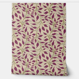 Fluss tanzender Blätter Delikate Grüne Foliage Tapete