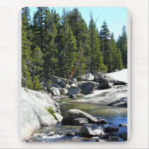 Fluss Tuolumne in Tuolumne Meadows, Yosemite, CA Mousepad