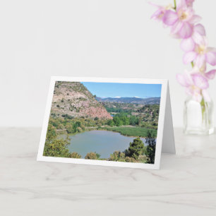 Fluss Turia in Domeño Viejo, Valencia, Spanien Karte