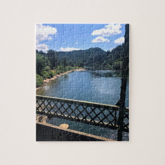 Fluss Umpqua, Oregon Puzzle (Vertikal)