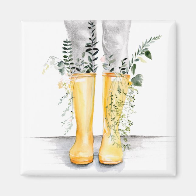 Fluss und Wachstum I Magnet (Vorne)