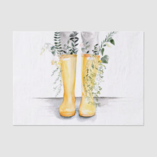 Fluss und Wachstum I Seidenpapier