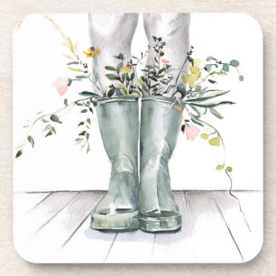 Fluss und Wachstum II Getränkeuntersetzer