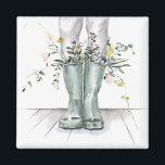 Fluss und Wachstum II Magnet<br><div class="desc">Flow & Grow II von Jennifer Paxton Parker</div>