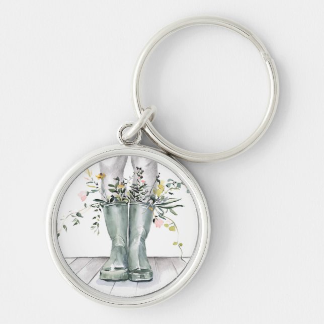 Fluss und Wachstum II Schlüsselanhänger (Vorne)