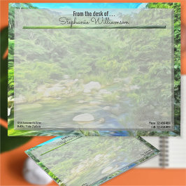 Fluss Vallarta South 0366 Notizblock