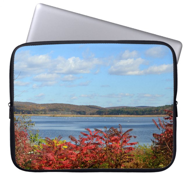 Fluss View Laptop Sleeve (Vorderseite)