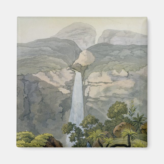 Fluss Vinagre Wasserfall, in der Nähe des Vulkans  Magnet (Vorne)