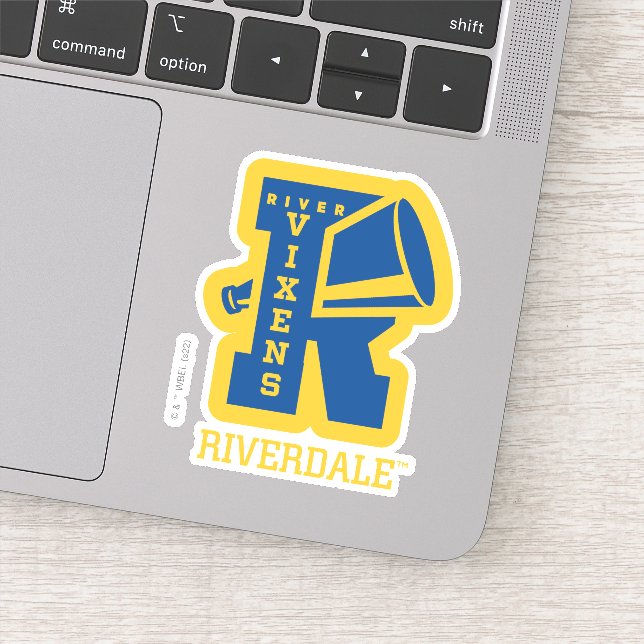 Fluss Vixens Letterman Aufkleber (Detail)