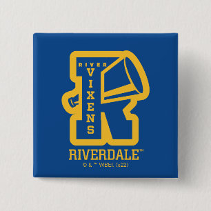 Fluss Vixens Letterman Button