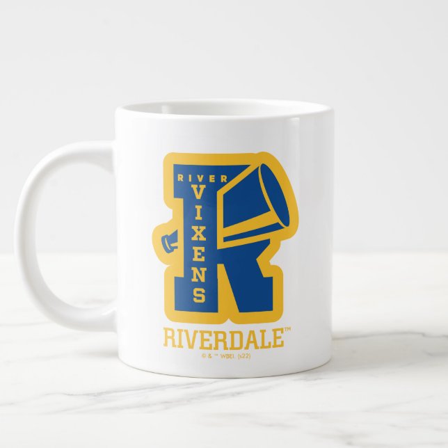 Fluss Vixens Letterman Jumbo-Tasse (Links)