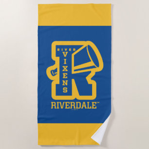 Fluss Vixens Letterman Strandtuch