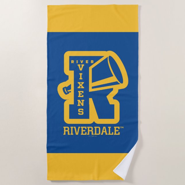 Fluss Vixens Letterman Strandtuch (Vorderseite)
