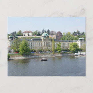 Fluss Vltava Postkarte