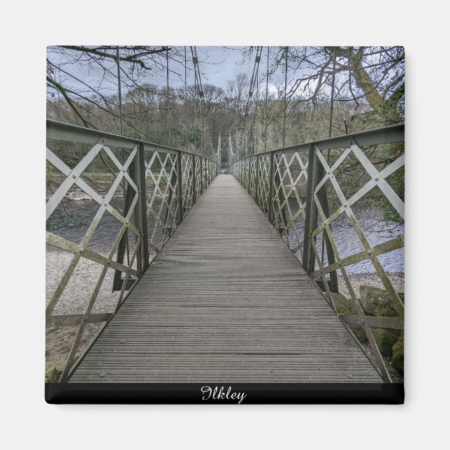 Fluss Wharfe Magnet (Vorne)