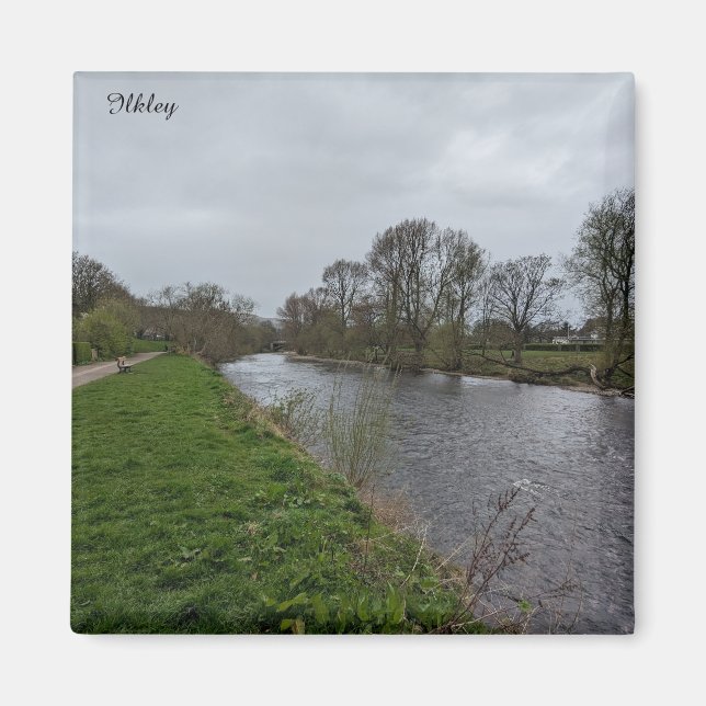 Fluss Wharfe Magnet (Vorne)