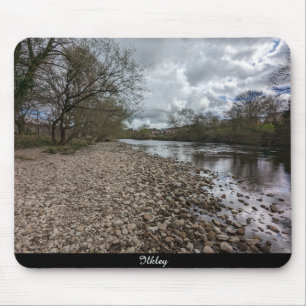 Fluss Wharfe Mousepad