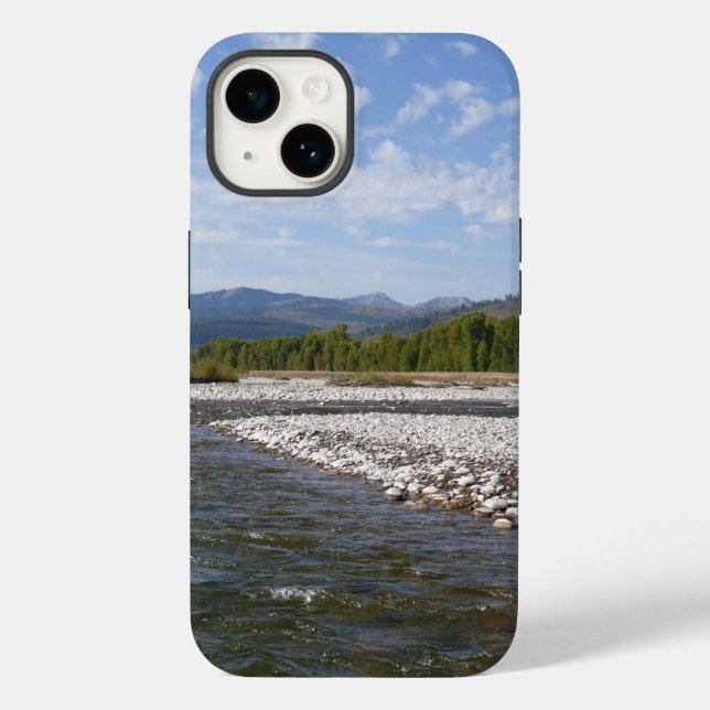 Flussabwärts auf dem Snake River I Case-Mate iPhone Hülle (Rückseite)