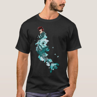 Flussaufwärts treiben T-Shirt