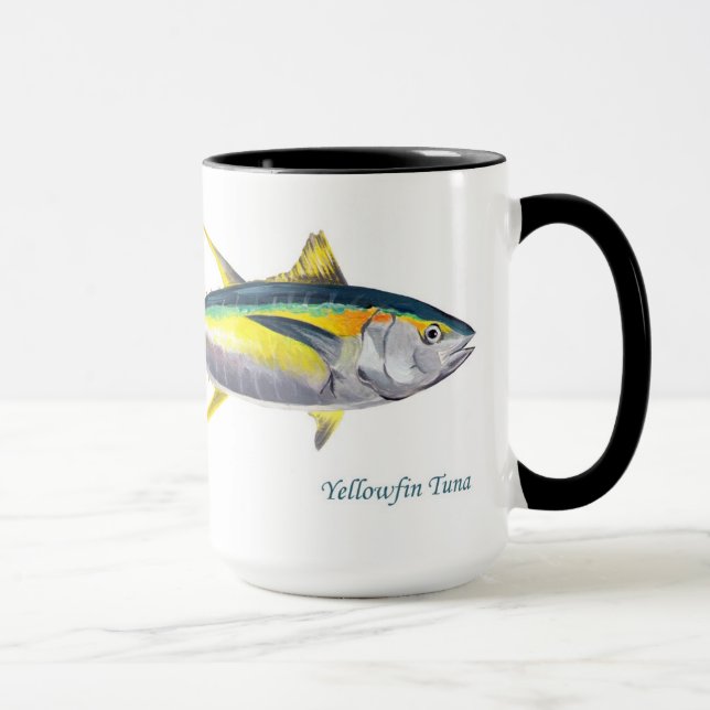FlussbarschThunfisch-Tasse Tasse (Rechts)