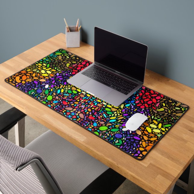 Flussbett Schreibtischunterlage (Büro 2)
