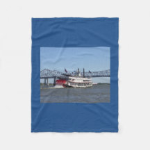Flussboot-Fliesblanket