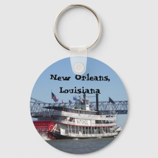 Flussboot in New Orleans Schlüsselanhänger