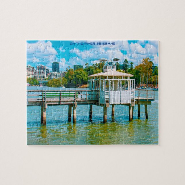 Flussdock Brisbane Puzzle (Horizontal)