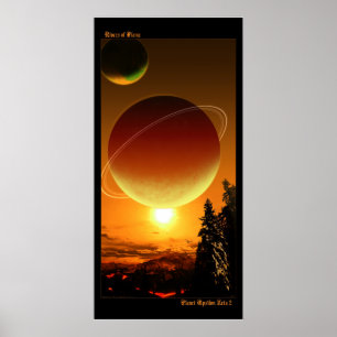 Flüsse der Flamme - PlanetepsilonZeta 2 Poster