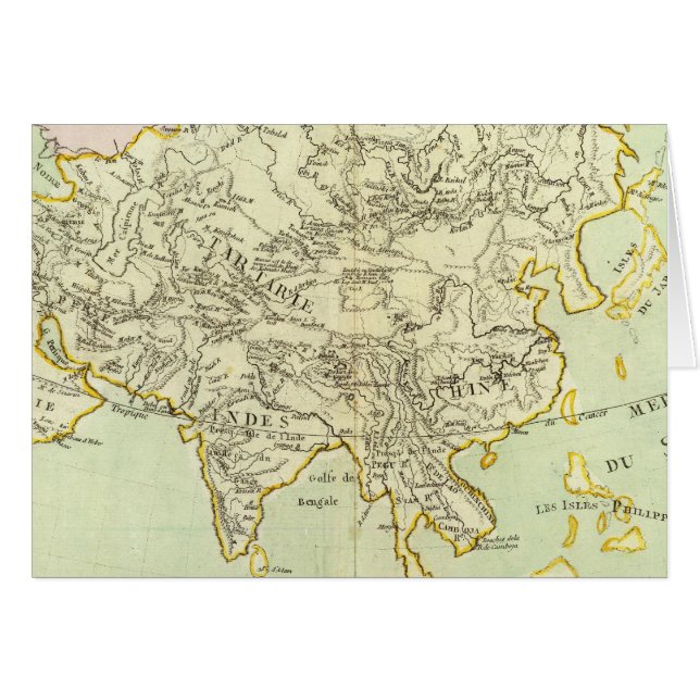 Flüsse und Berge Asiens (Vorderseite (Horizontal))