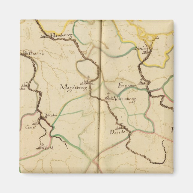 Flüsse und Täler Deutschlands Magnet (Vorne)