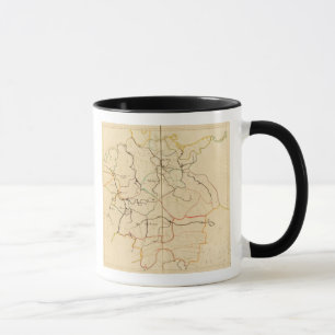 Flüsse und Täler Deutschlands Tasse