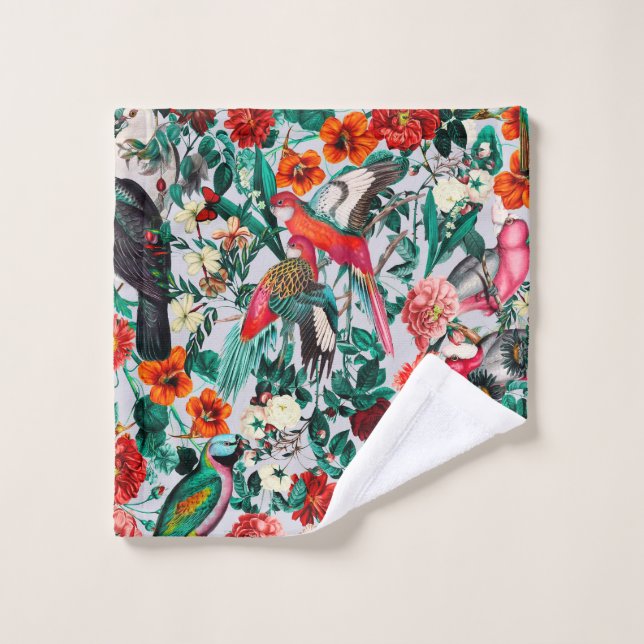 FLÜSSE UND VÖGEL XIV-II WASCHLAPPEN (Waschlappen)