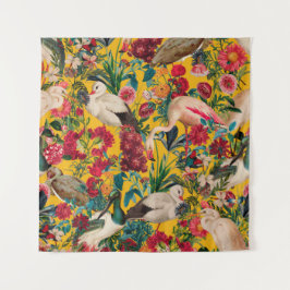 FLÜSSE UND VÖGEL XVIII WANDTEPPICH