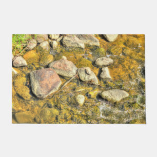 Flussfelsen Fußmatte